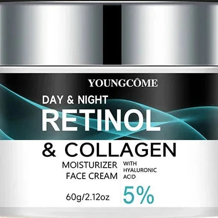 Crema Facial AntiAcne Retinol & Colágeno 5% | Reafirma e Hidrata